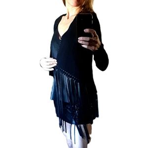 Zara fringe cardigan